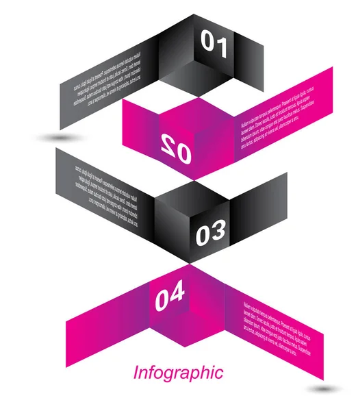 Info Graphic Design Template Idee Ranking Und Statistiken Anzuzeigen — Stockvektor