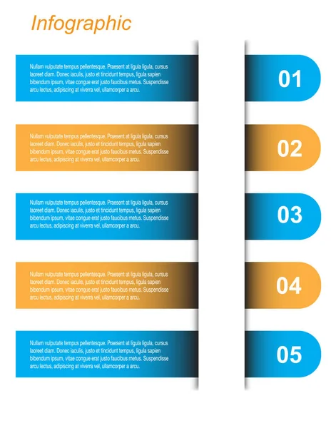 Modern Tasarım Şablonu, bilgi grafikleri ve web düzeni için pankartlar için kullanılabilir.