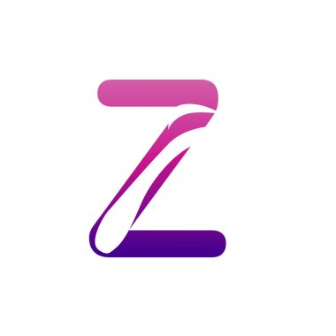 Z harfi logo tasarımı.