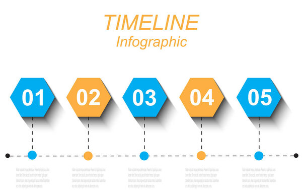 Time line to display your data with Info-graphic elements. Idea to display information, ranking and statistics. 