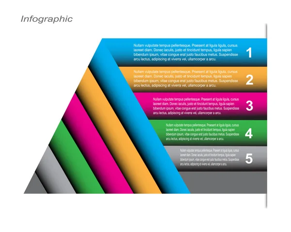 Modelo Design Info Gráfico Ideia Para Exibir Ranking Estatísticas — Vetor de Stock