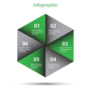Bilgi-grafik tasarım şablonu. Sıralama ve istatistikleri görüntülemek için fikir.