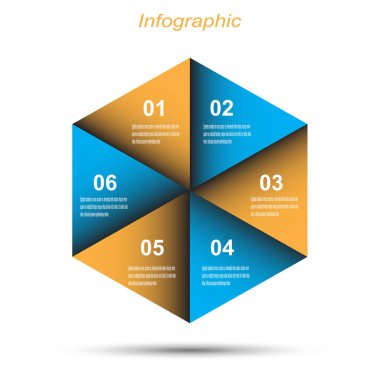 Bilgi-grafik tasarım şablonu. Sıralama ve istatistikleri görüntülemek için fikir.