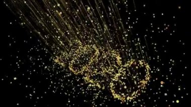 2020 Happy New Year arka plan.