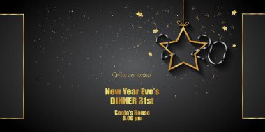 Sezonluk davetiyeleriniz, festival posterleri, tebrik kartlarınız için 2020 Happy New Year arka planı.