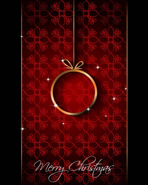 2021年圣诞快乐背景您的节日请柬 节日海报 问候卡 — 图库矢量图片