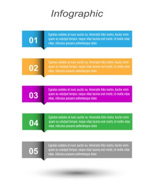 Modern Tasarım Şablonu, bilgi grafikleri ve web düzeni için pankartlar için kullanılabilir.