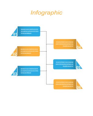 Bilgi-grafik tasarım şablonu. Sıralama ve istatistikleri görüntülemek için fikir.