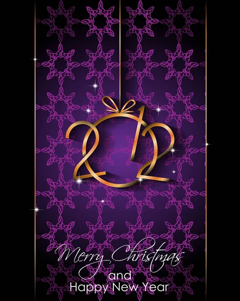 2021 Happy New Year Background Your Seasonal Invitations Festive Posters — Stockový vektor