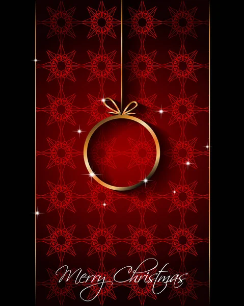2021 성탄절 초대장 포스터 인사말 카드를 크리스마스 — 스톡 벡터