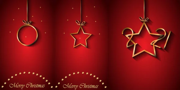 2021 Merry Christmas Background Your Seasonal Invitations Festival Posters Greetings — Stock Vector