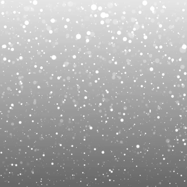 Joyeux Noël Bonne Année Fond Abstrait Flocons Neige — Image vectorielle