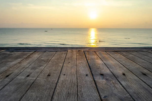 Amanecer en la playa de Hua Hin — Foto de Stock