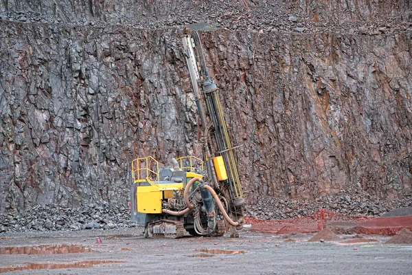 Driller Porphyry Mine Quarry Industrial Tools — Stock Photo, Image