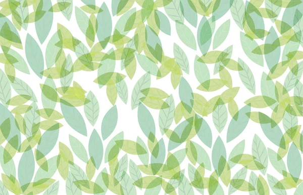 葉の背景を描画するベクトル — ストックベクタ