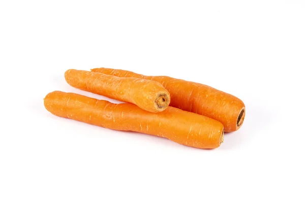 Carrots Isolated White Background — Stock Photo, Image