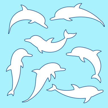 Yunus, doğrusal hatların koleksiyonu. vektör 