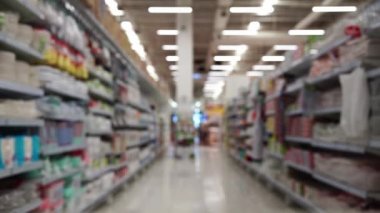 Mağazada uyanık görünüm bulanıklığı 