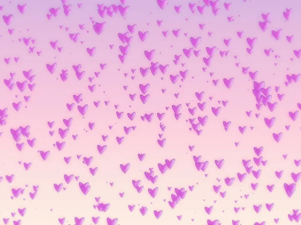 Fondo Rosa Con Corazones —  Fotos de Stock