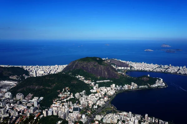 Paisagem Rio Janeiro Dia Ensolarado Quente — Fotografia de Stock