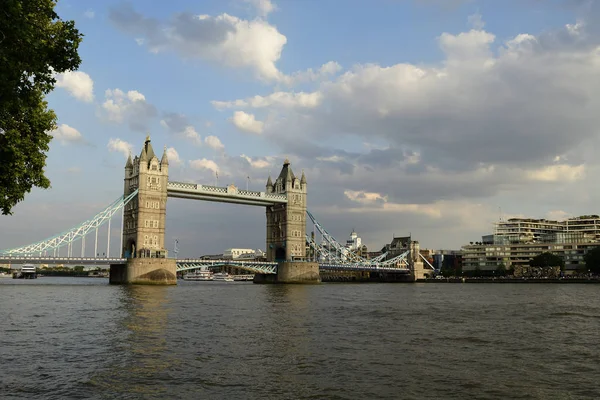 Тауерський Міст Над Річкою Темза Лондоні Англії — стокове фото