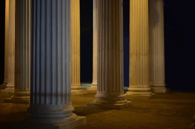 Sütun Colonnade Greco Roma mimarisi 