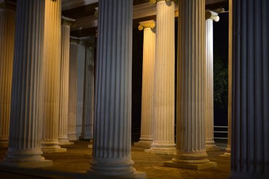 Sütun Colonnade Greco Roma mimarisi 