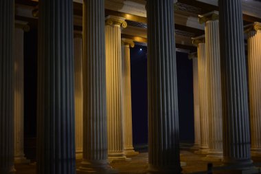 Sütun Colonnade Greco Roma mimarisi 