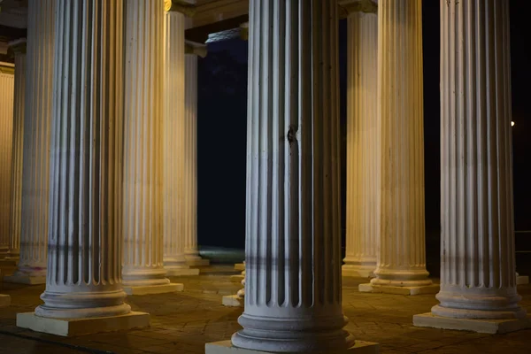 Oszlop Oszlopsor Greco Római Építészet — Stock Fotó