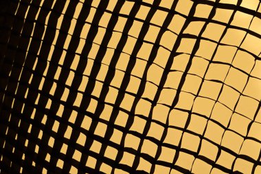 Stüdyo reflektör petek ızgarasının yakın çekim