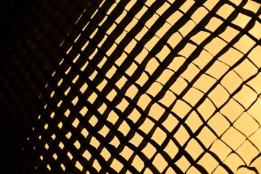 Stüdyo reflektör petek ızgarasının yakın çekim