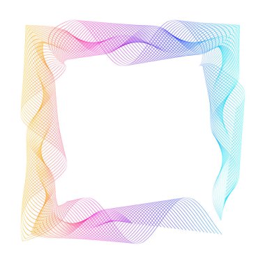 Tasarım elemanları. Halka daire zarif çerçeve kenarı. Soyut Dairesel logo elementi siyah beyaz arka planda izole edildi. Yaratıcı sanat. Yeni ürün tanıtımı için vektör illüstrasyon EPS 10 dijital