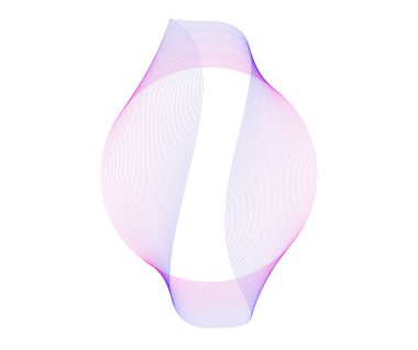 Tasarım elemanları. Halka daire zarif çerçeve kenarı. Beyaz arka plandaki soyut dairesel logo elemanı izole edildi. Yaratıcı sanat. Yeni ürün tanıtımı için vektör illüstrasyon EPS 10 dijital