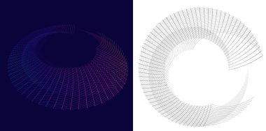 Kozmetik Tasarımı, Skincare, Güzellik, Spa, Banner İçin Sağlık, Web Tasarımı, Broşür. Akan Çizgiler Simgesi, Logo, ve Dairesel Noktalar, Çizgiler, ve Desenler Vektör İllüstrasyonu