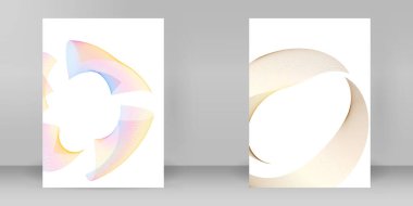 Şablon kapağı dekoru, tekstil tasarımı, iç dekorasyon, ev dekorasyonu, bayrak için güzellik, web tasarımı, sunum, paket için tasarım. Simge, Logo ve Dairesel Noktalar, Çizgiler ve