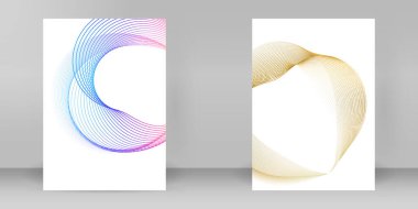 Yoga, Wellness, relaxation, Health Lifestyle, Organic for Web-design, Presentation, Banner, package için tasarım kapağı şablonu. Simge, Logo ve Dairesel Noktalar, Çizgiler ve