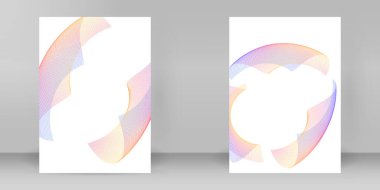 Şablon kapağı dekoru, tekstil tasarımı, iç dekorasyon, ev dekorasyonu, bayrak için güzellik, web tasarımı, sunum, paket için tasarım. Simge, Logo ve Dairesel Noktalar, Çizgiler ve