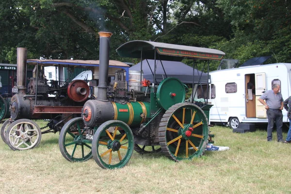 Southampton Ngiltere Temmuz 2019 Geleneksel Netley Steam Craft Show Vintage — Stok fotoğraf