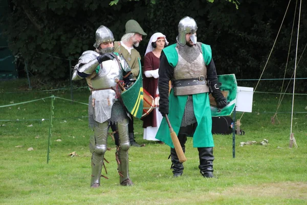 Battle Juli 2019 Ritterturnier Den Ganzen Sommer Über Mehreren Orten — Stockfoto