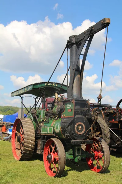Southampton Липня 2019 Vintage Traction Engine Display Year Netley Steam — стокове фото