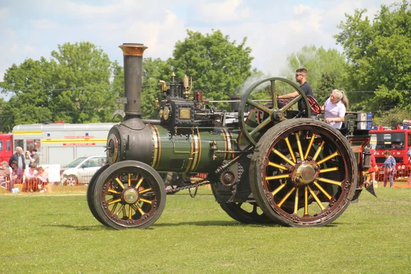 Southampton Reino Unido Julho 2019 Motor Tração Vintage Exibição Netley — Fotografia de Stock