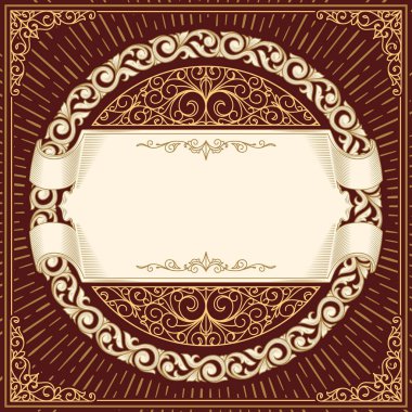 Vintage lüks arka plan 