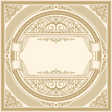  Altın rhombus çerçeve