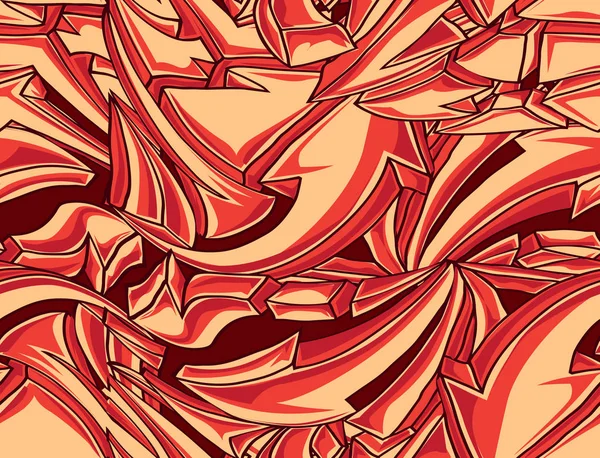 Abstrakte Rote Graffiti Hintergrund Vektorillustration — Stockvektor
