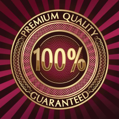 Premium kalite altın amblem