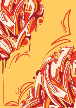 Parlak renkli grafiti okları arkaplanı