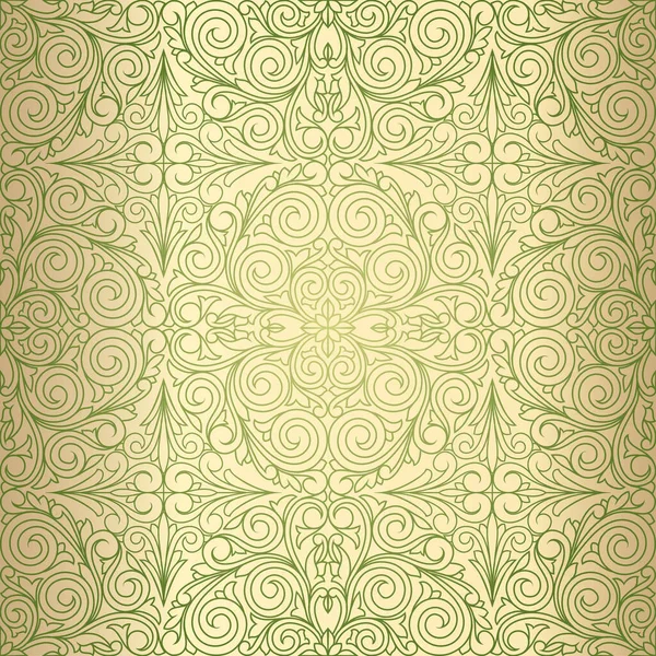 Orné Motif Décoratif Sans Couture — Image vectorielle