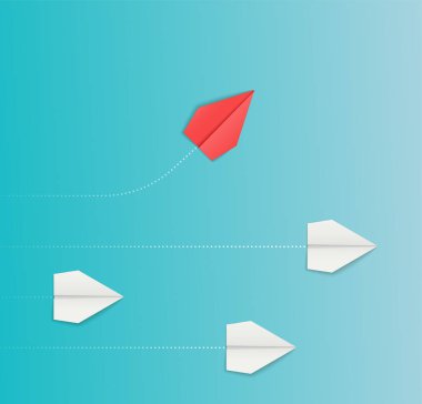 İş liderliği kavramı.