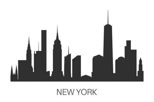 Skyline New York — Stockvector