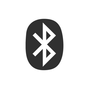 Bluetooth simgesi düz.